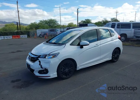 2018 Honda Fit Sport из США, поврежденный, VIN 3HGGK5H68JM723254
